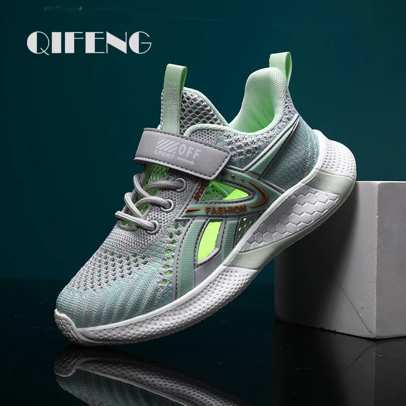 Breathable Mesh Children Shoes Boys Running Student Kids Summer 5 8 12 Teens Casual Chunky Sneakers Trainer Girls Sandals Mouse