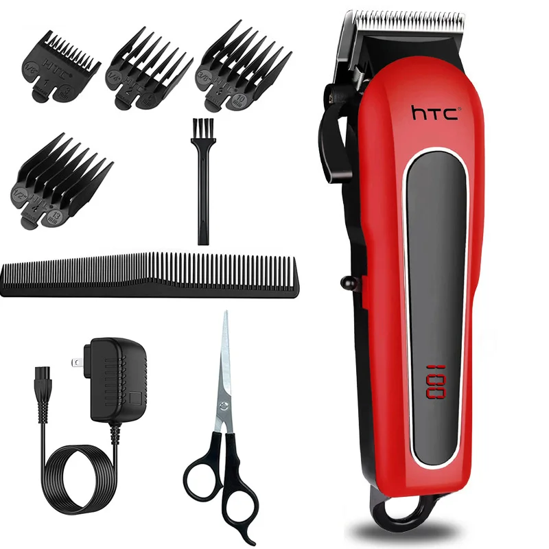 

Professional Hair Clipper Cordless Haircut Kit Rechargeable Trymer Hair Beard Trimmer Hair Cutting Machine kit with Scissor Comb