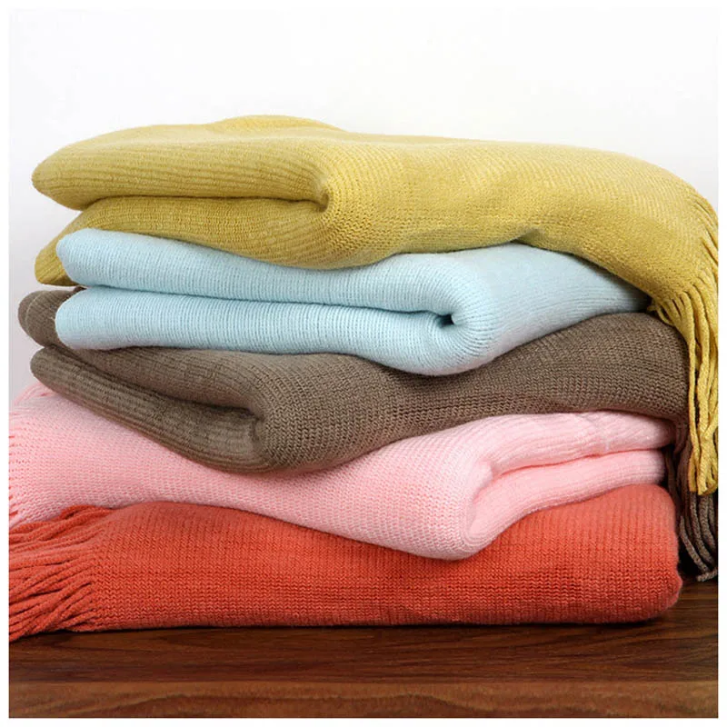 Детский реквизит для фотосъемки трикотажное одеяло новорожденных Хлопковое