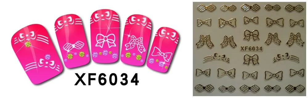 3 листа 15 Тип брендовые 3D наклейки для ногтей дизайн макияж вода тату Маникюр