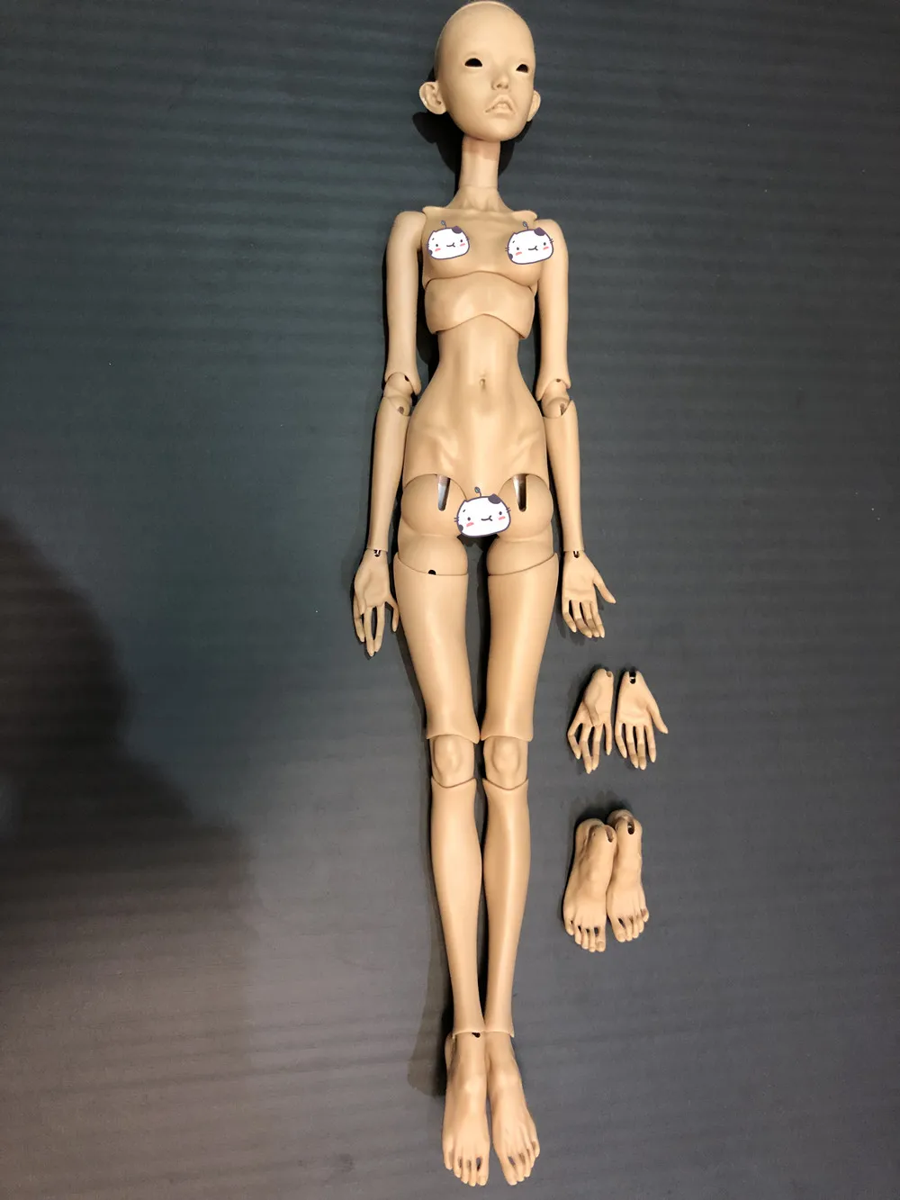 Кукла 1/4 BJD SD кукла Кунис девушки мяч Мода Смола лицо вверх бесплатно высокий