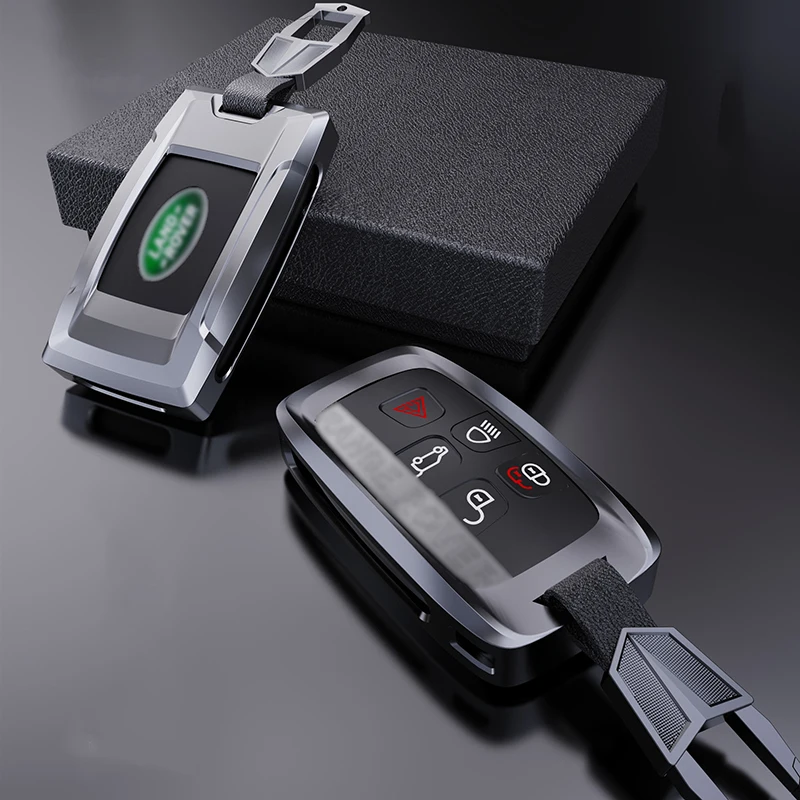 

For Land Rover Range Rover Sport Evoque Freelander2 For Jaguar XF XJ XJL XE C-X16 Zinc Alloy Key Case Shell New CarKey Cover Set