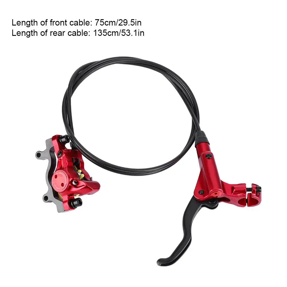 

V Brake Oil Pressure Brake Mountain Bike Bicycle MTB Hydraulic Disc Brake Set Front and Rear Bike Parts Oil Pump Replacement