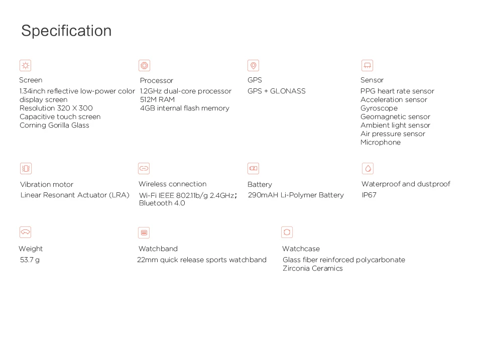 Huami Amazfit Pace умные часы Amazfit умные часы Bluetooth gps информация толчок пульса Интеллектуальный монитор