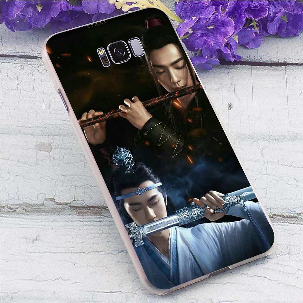 Защитный чехол Wang Yibo Xiao Zhan Жесткий Чехол для Samsung Galaxy S9 Plus Note 8 9 M10 M20 M30 S6 S7 Edge S8 S10