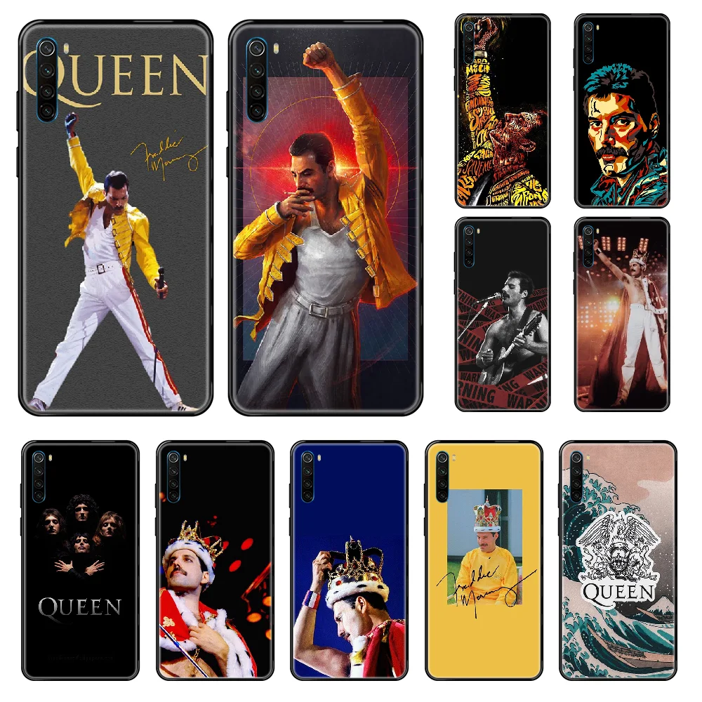Чехол для телефона в британском стиле рок группы Queen Xiaomi Redmi Note S2 4 5 6 7 8 A S X Plus Pro