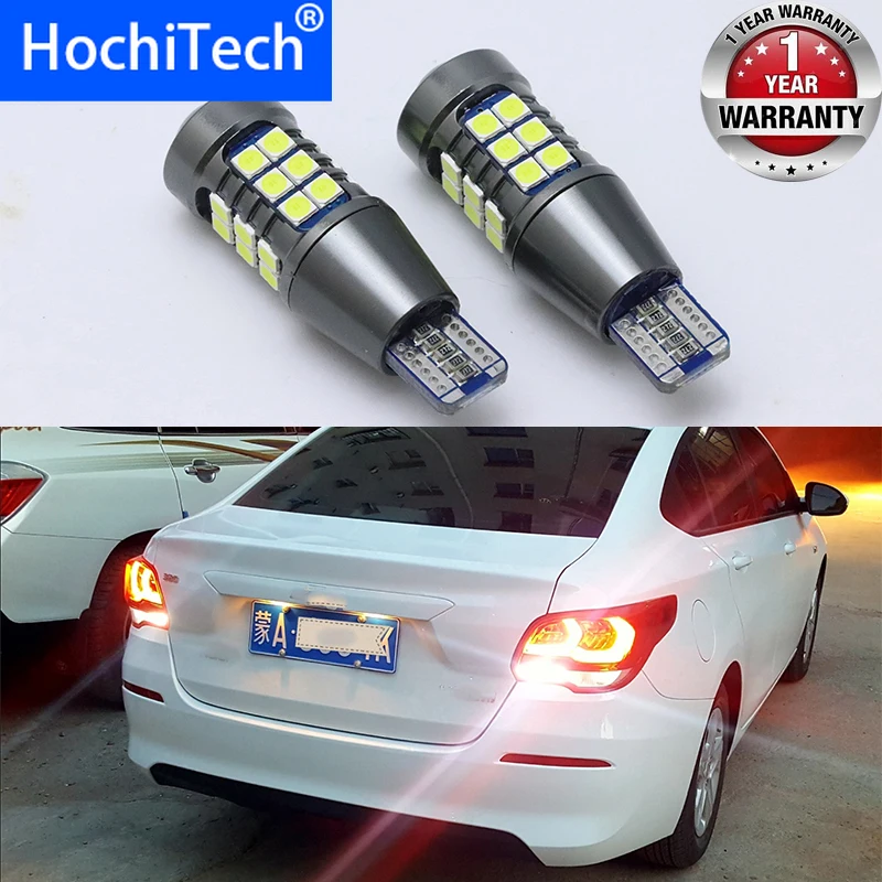 Супер яркий T15 W16W 921 912 светодиодный резервный автомобильный фонарь без ошибок для