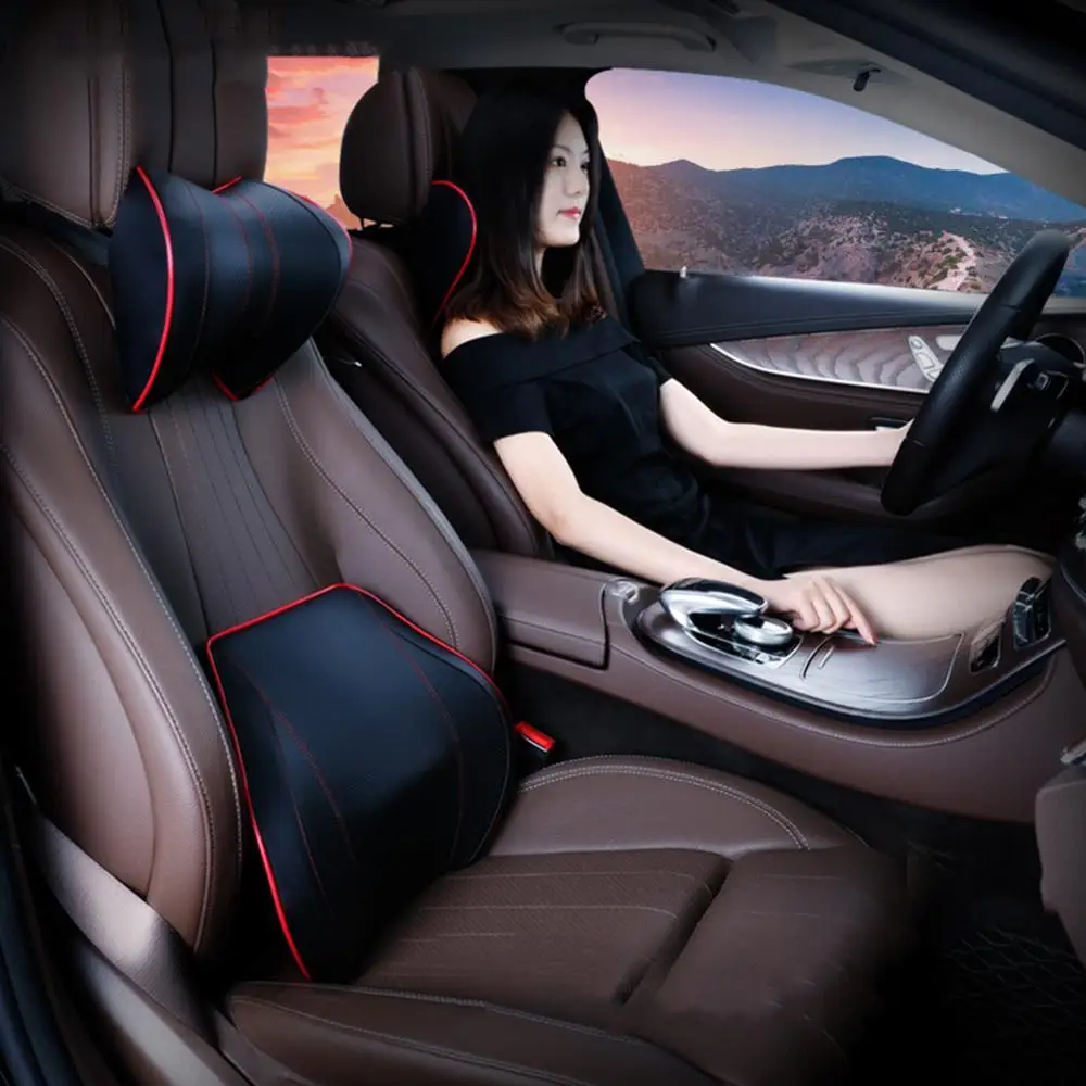 Автомобильное сиденье Массажная подушка для головы и шеи Автомобильная