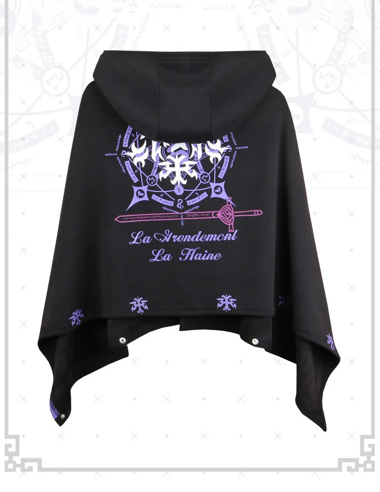 FGO Fate/Apocrypha линейка Мстителей альтер-джинна д/дук Косплей Плащ флисовое зимнее