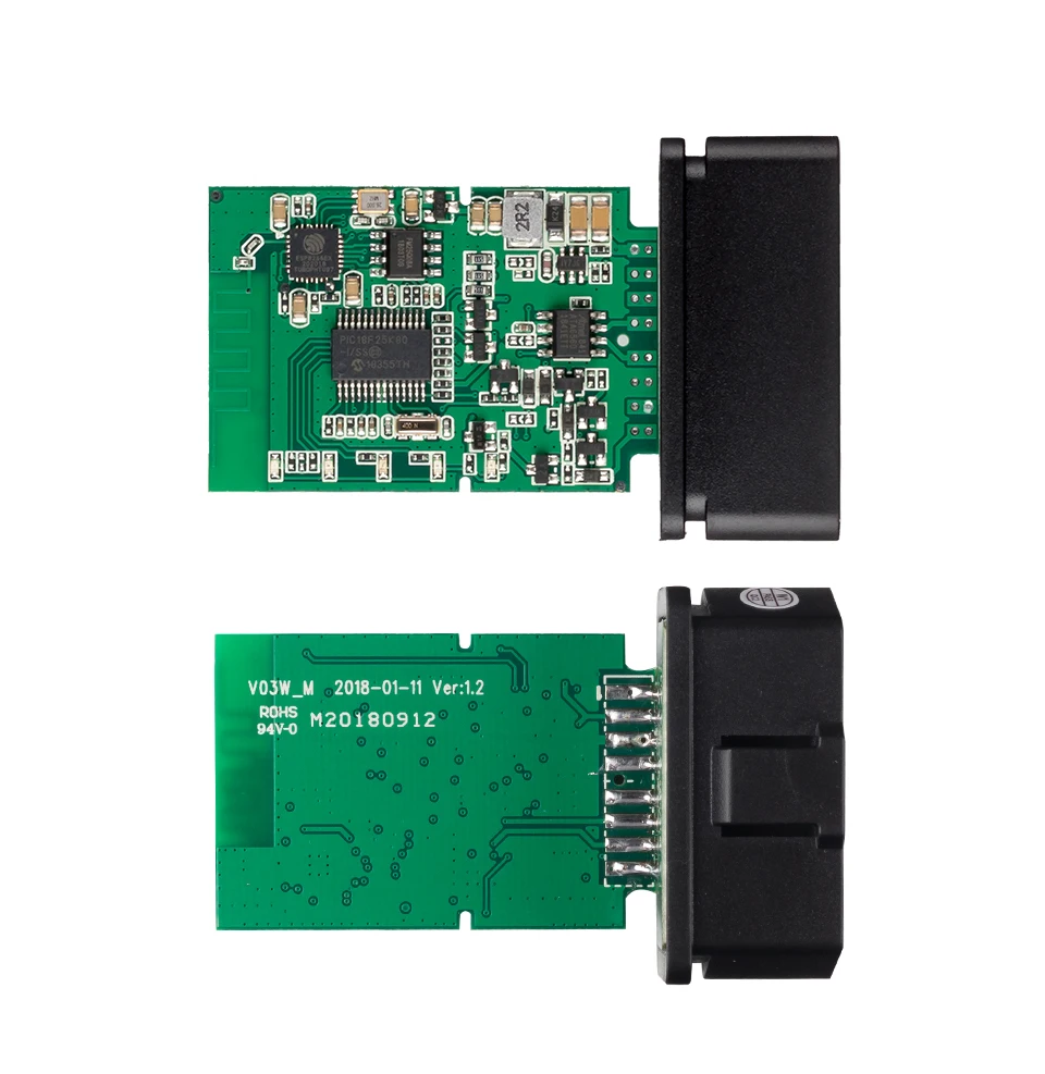 Пакет ELM327 V1.5 Bluetooth/WI-FI с pic18f25k80 чип для Android IOS инструмент диагностики ELM327 Bluetooth V1.5 OBD2 сканер