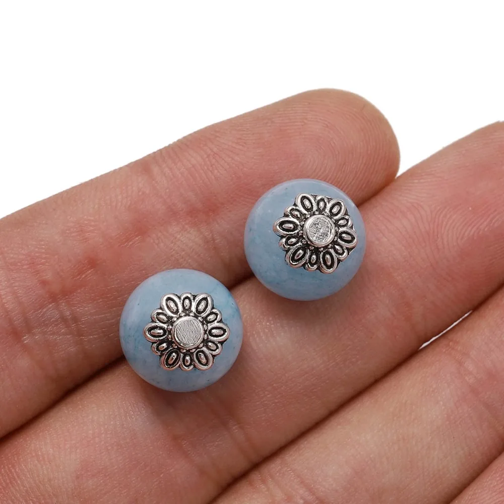 50Pcs/Lot 8mm Bead Caps End Receptacle Flower Torus For Jewelry Making Findings Diy Bracelet Spaced Accessories | Украшения и