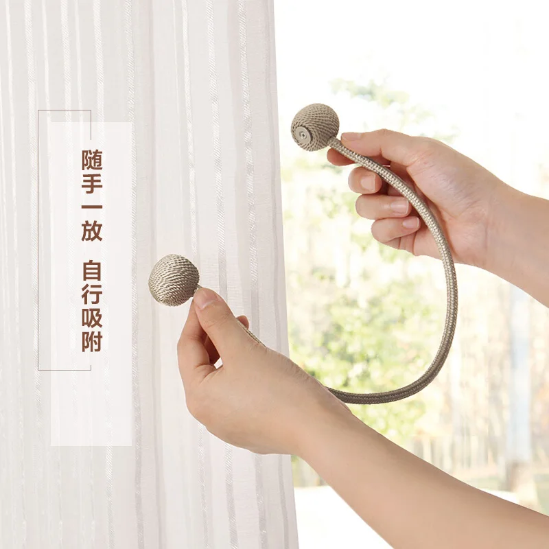 Креативный магнитный зажим для штор самовсасывающиеся аксессуары экранирования