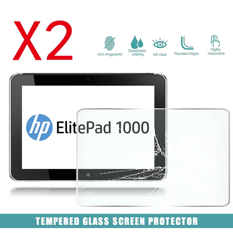 

2Pcs Tablet Tempered Glass Screen Protector Cover for HP ProPad 600 10.1" Tablet Computer Anti-Scratch Screen Film