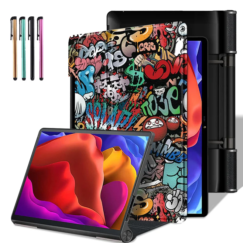 Чехол для планшета Lenovo Yoga Tab 11, умная подставка 11 дюймов, чехол для планшета Lenovo Yoga Tab 13 YT-K606F J706F Case13 + ручка