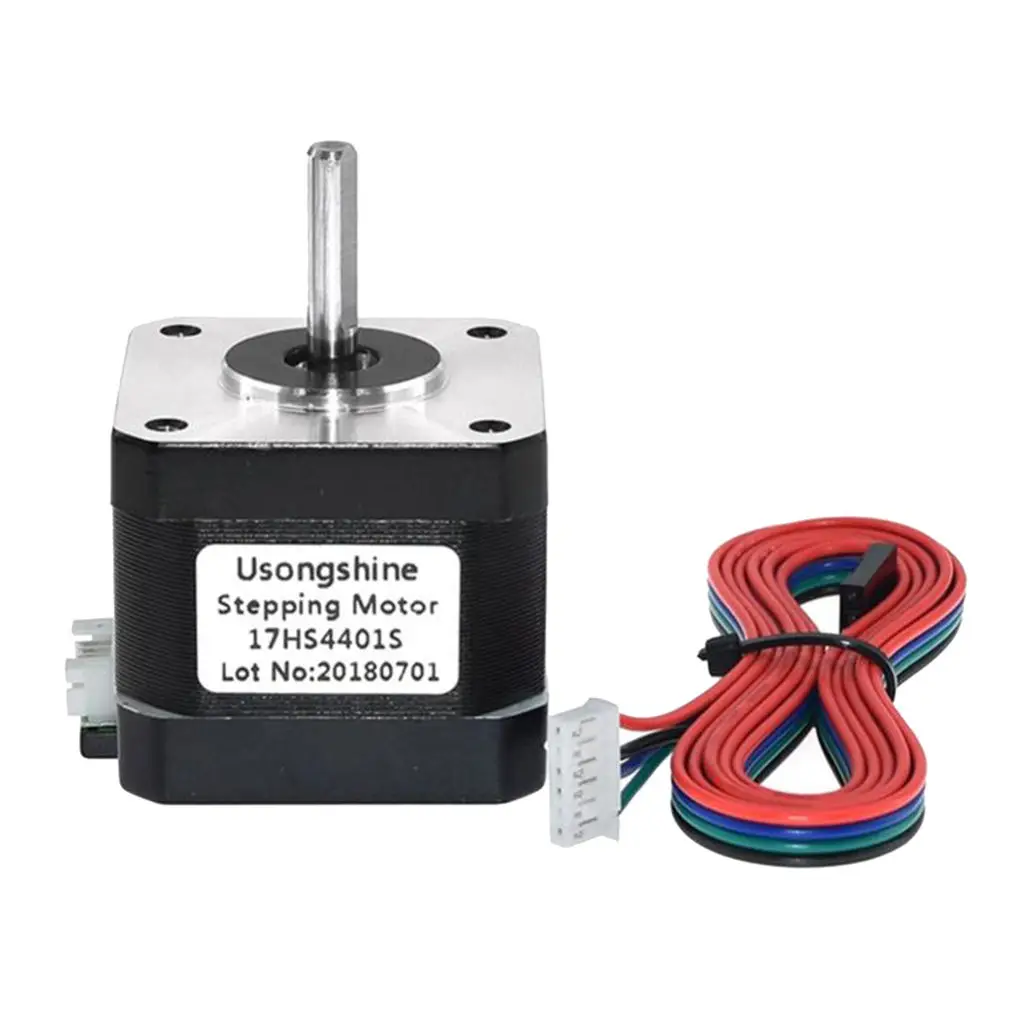 

Шаговый двигатель Nema17, шаговый двигатель с кабельной проволокой для принтера