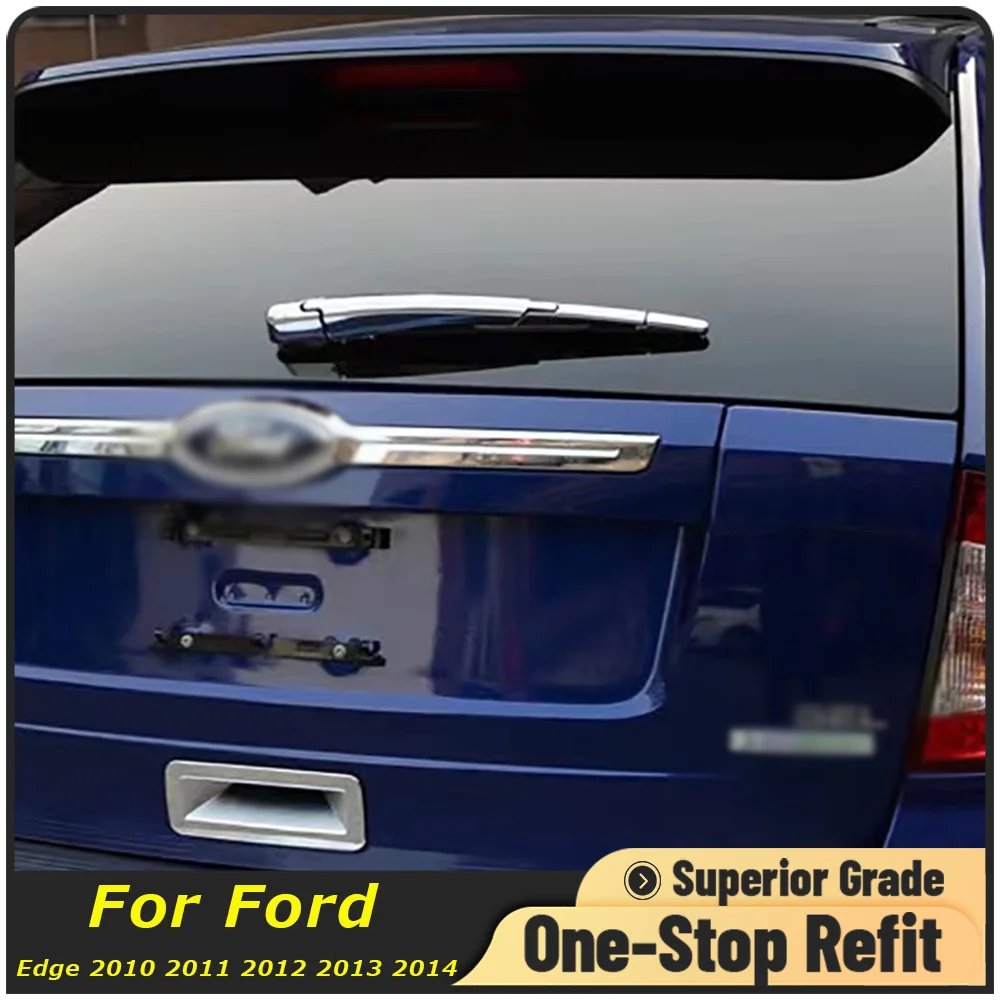 

Для Ford Edge 2010 2011 2012 2013 2014 ABS хромированная крышка стеклоочистителя заднего стекла, отделочные полосы, автозапчасти