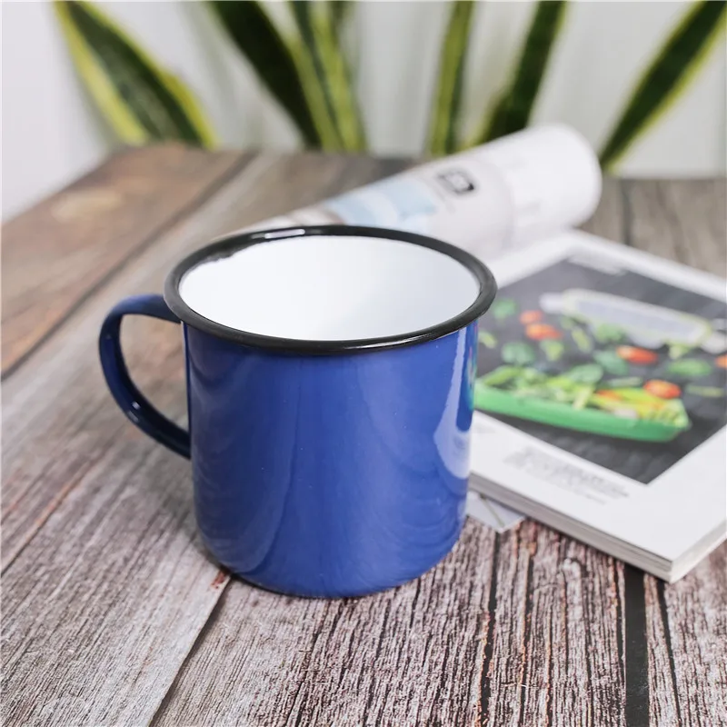 D-9cm эмаль экспорт Великобритания ностальгическая офисная кофейная чашка