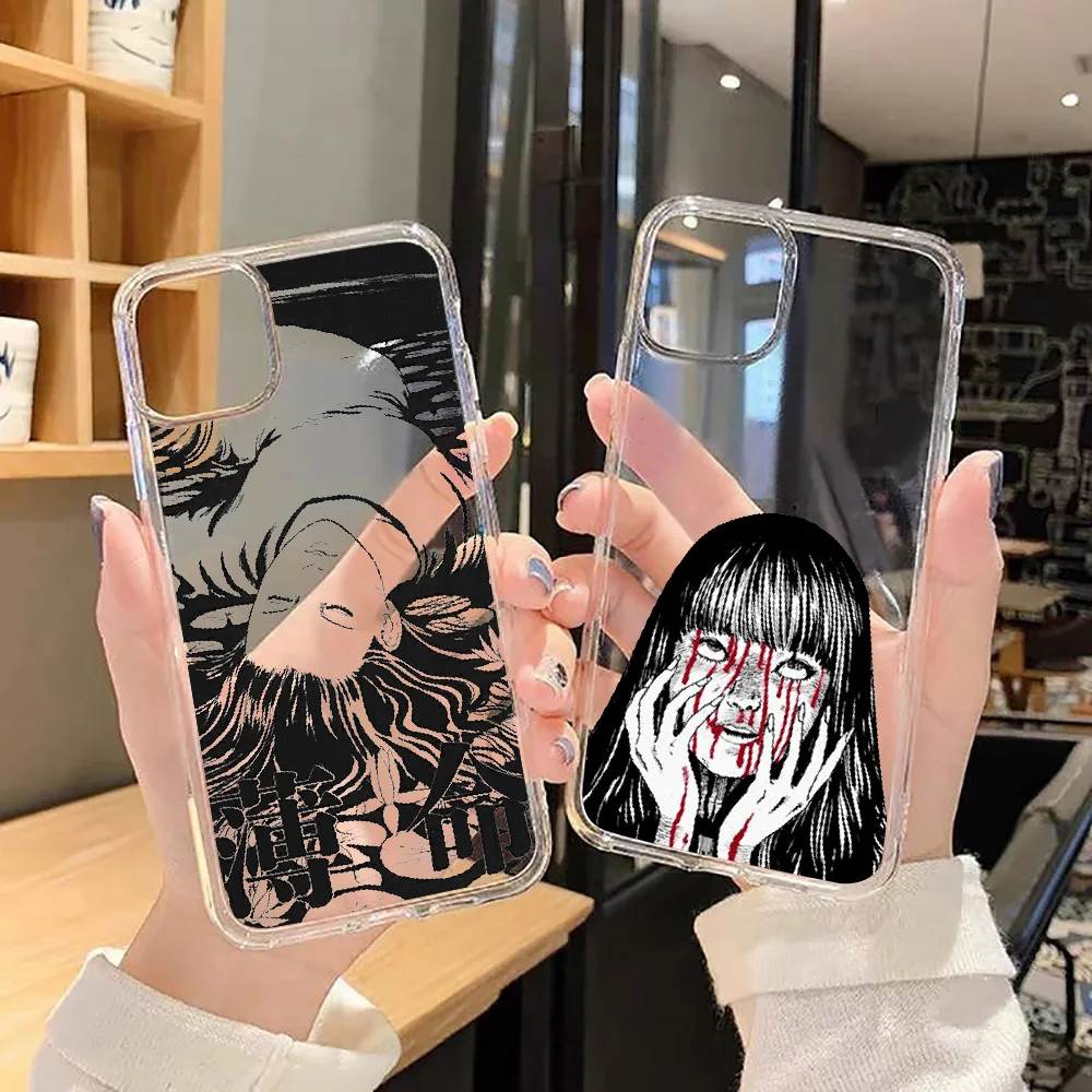 

Чехол для телефона Tomie kshami с рисунком манги для Huawei P Mate P10 P20 P30 P40 10 20 Smart Z Pro Lite 2019, Прозрачный 3D чехол, трендовый