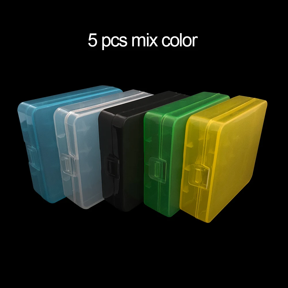 4*18650 чехол для аккумулятора ящик хранения батареи твердый пластиковый держатель