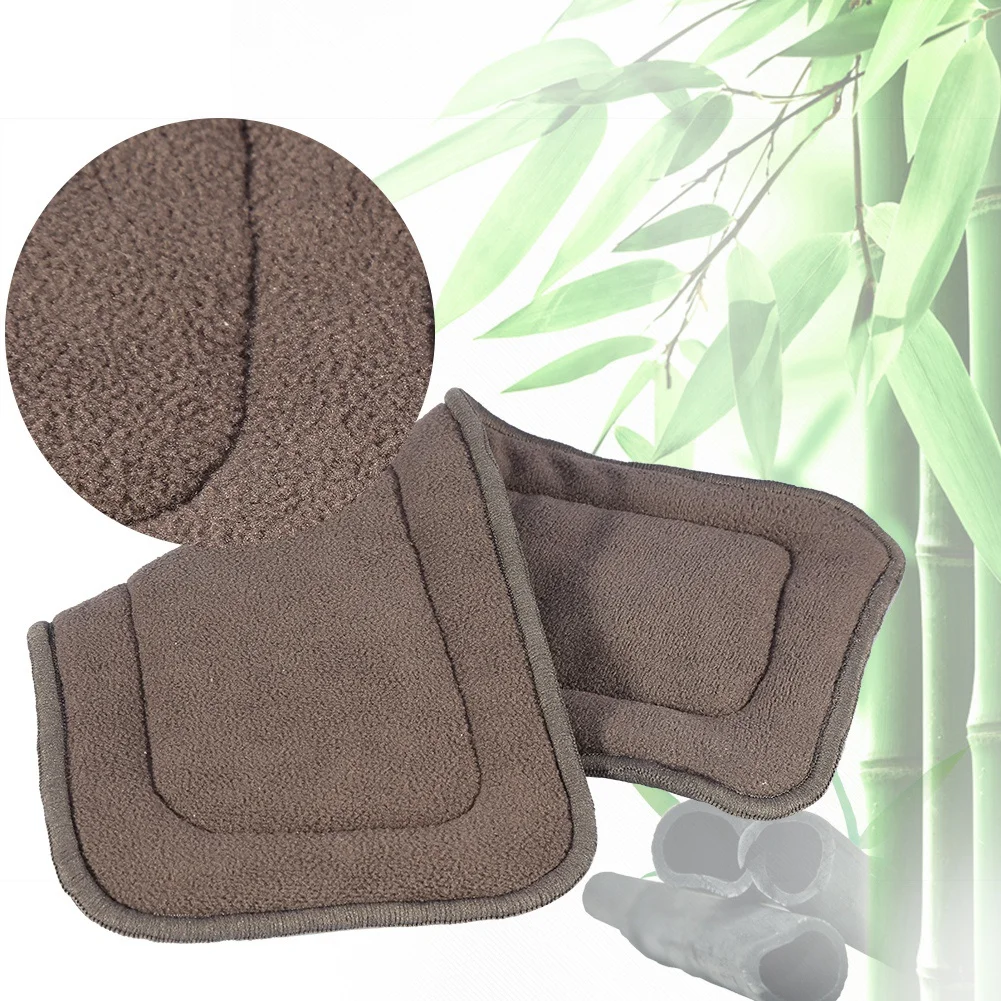 Моющиеся пеленка для взрослых вставленная материал подкладки из 5 слоев Угольное