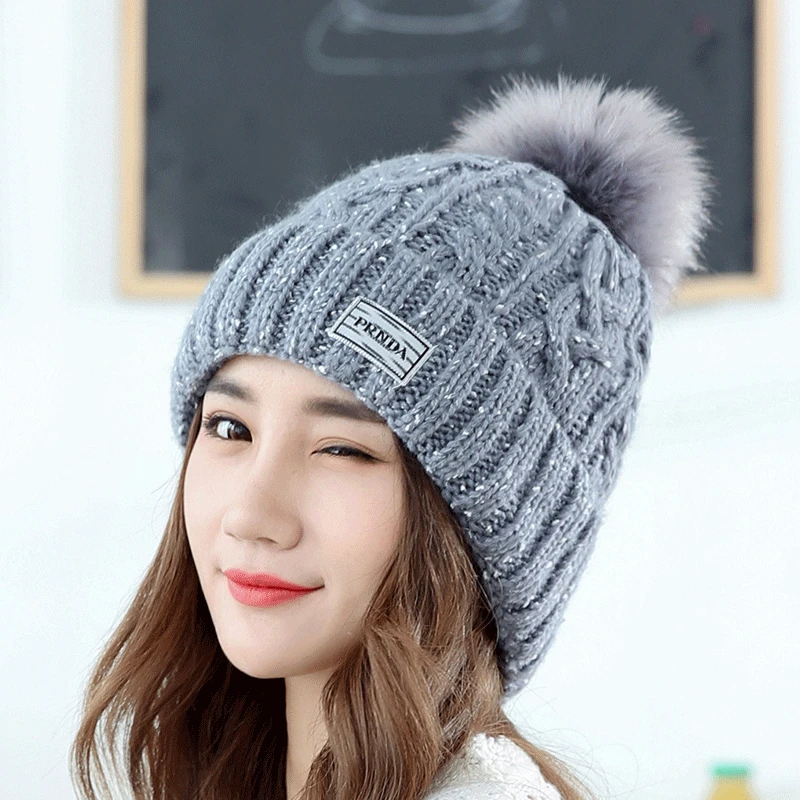 Новая модная женская и мужская зимняя вязаная шапка Skuilles Beanies для женщин Шапки Балаклава унисекс зимняя шапка мужская брендовая шапка