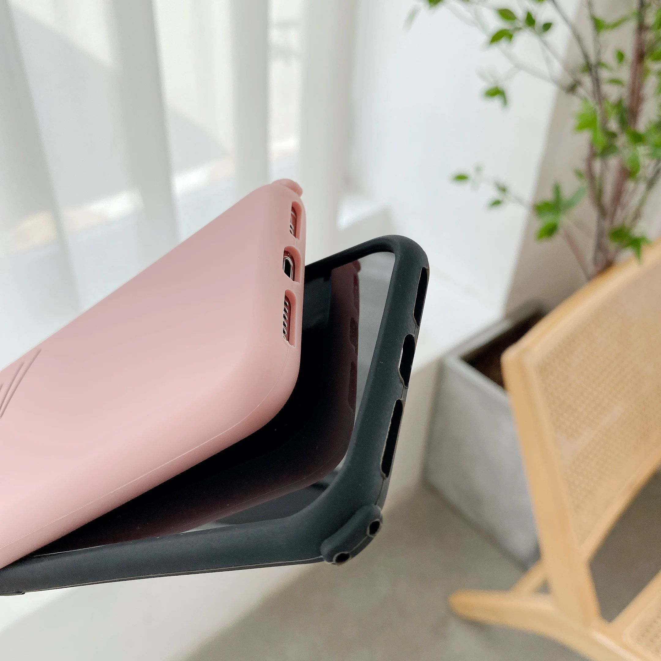 Мягкий силиконовый чехол с объемными кошачьими ушками для iphone 14 13 12 mini 11 Pro X XR XSMAX 6