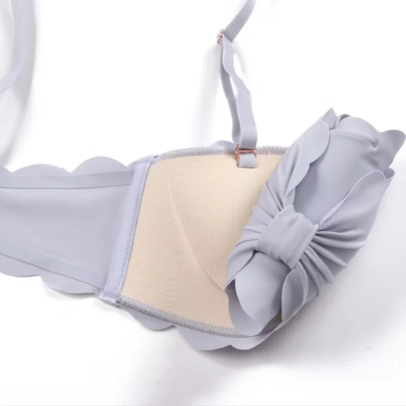 Женский бюстгальтер с чашками пуш ап бесшовный регулируемый без косточек