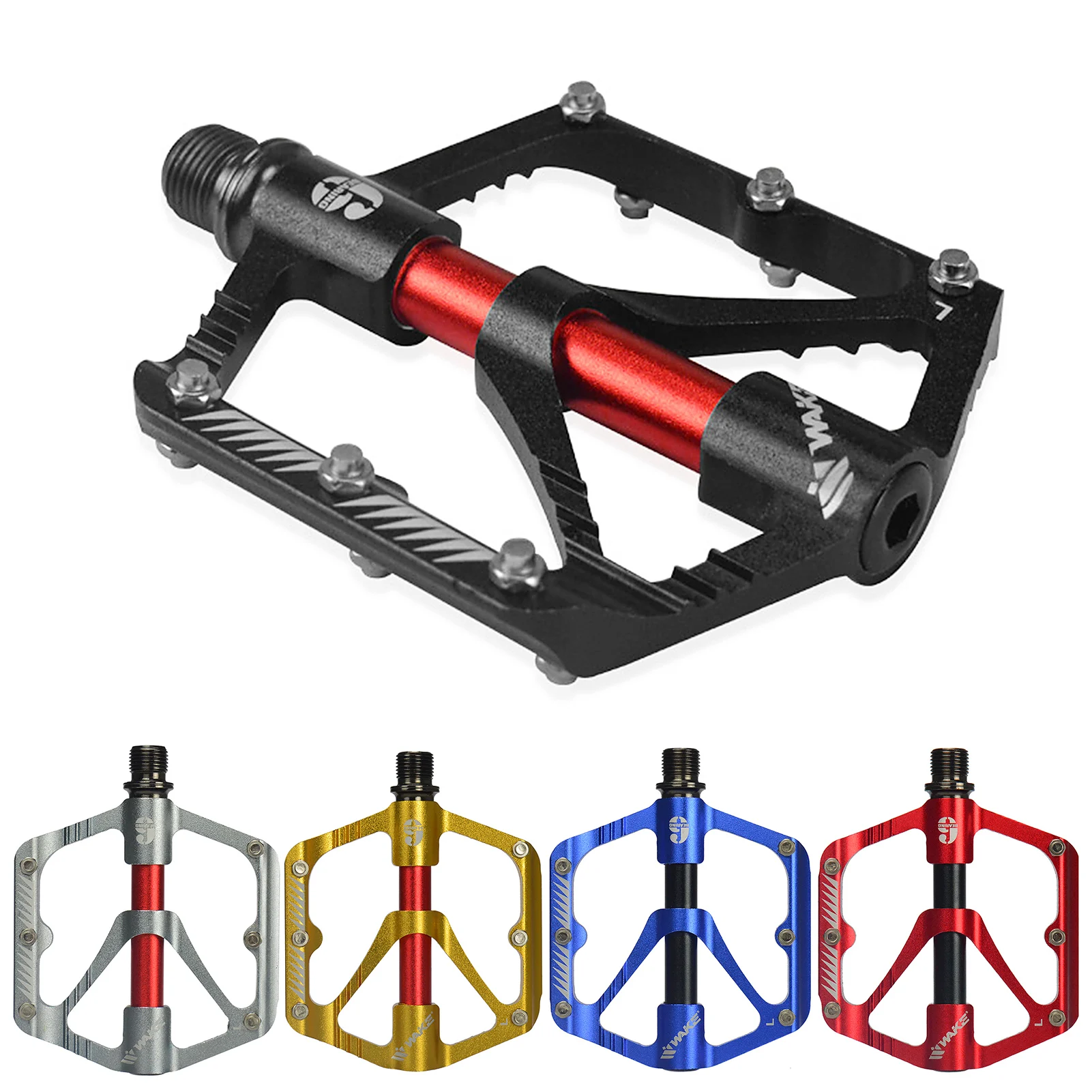 

Flat Bike Pedals MTB Road Aluminum AlloyBicycle Pedals Mountain Bike Pedals Wide Platform Pedales Bicicleta Accessories Part