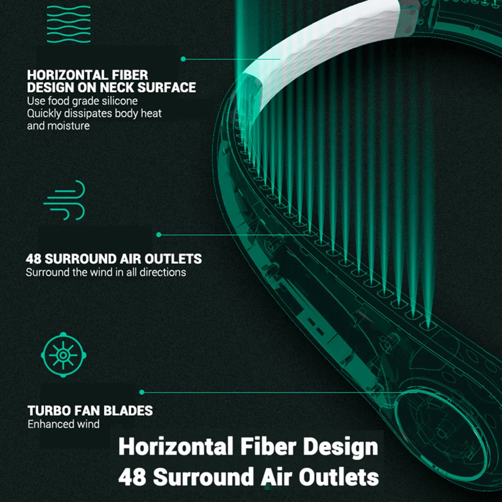 

Pink Leafless Hanging Neck Fan USB Wearable Headphone Design for Outdoor