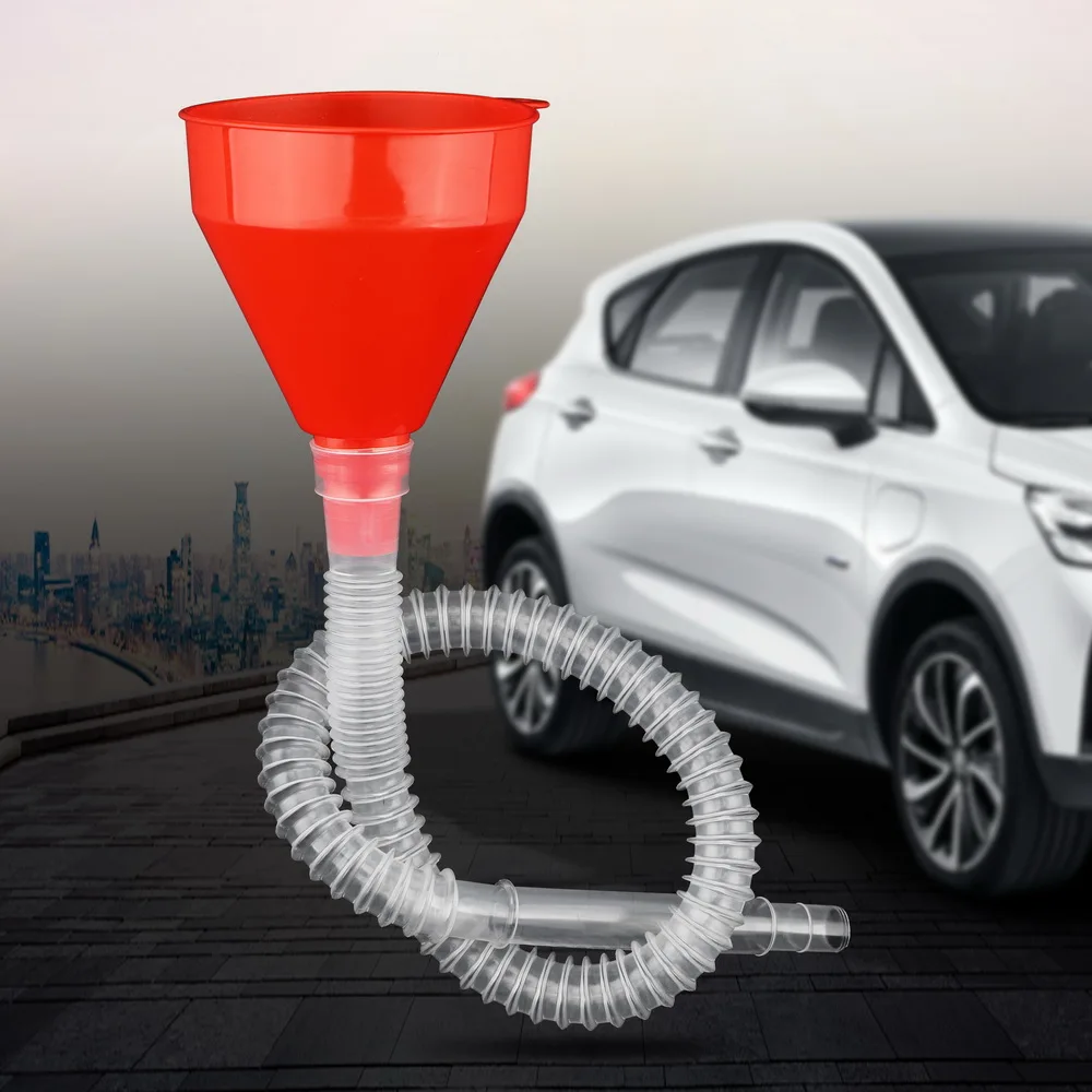 

Топливная бензиновая дизельная Воронка универсальные автомобильные аксессуары пластиковая воронка для резервуара для воды 2 в 1 для автомо...