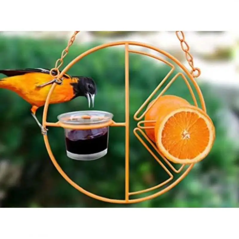 1 шт. металлический кормушка для птиц Висит ПЭТ на местах балкон корм держатель