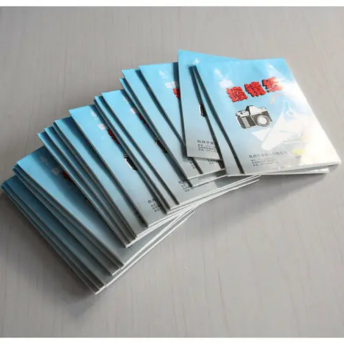 50 шт. светильник микроскоп для очистки Бумага зеркало мягкий Камера объектива