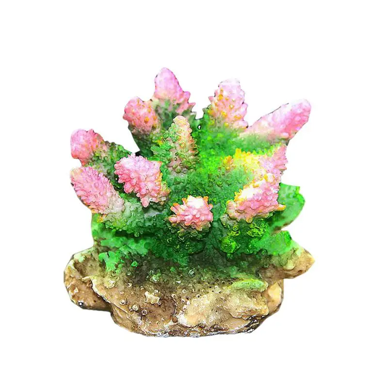 1 шт. украшение декоративный легкий креативный имитация романа кораллового рифа