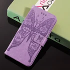 Бабочка Стиль чехол для Motorola Moto E E6S G стилус 2020 E6 Z4 играть 5G плюс край из кожи с рельефным изображением противоударный Чехол С Откидывающейся Крышкой
