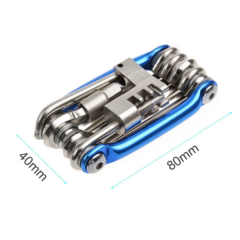 11 в 1 Многофункциональный набор инструментов для ремонта велосипеда