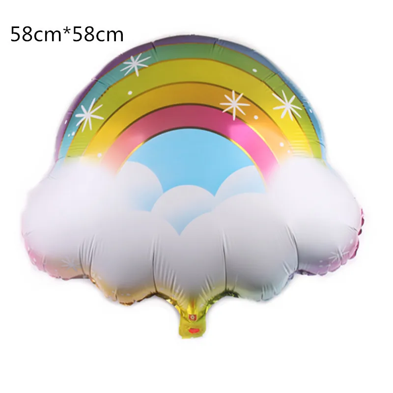 rainbow 2 10 шт./лот 12 дюймов Детские шары для душа его мальчик это девушка с воздушными шарами пол раскрыть День Рождения украшения шар поставки - Цвет: rainbow 2