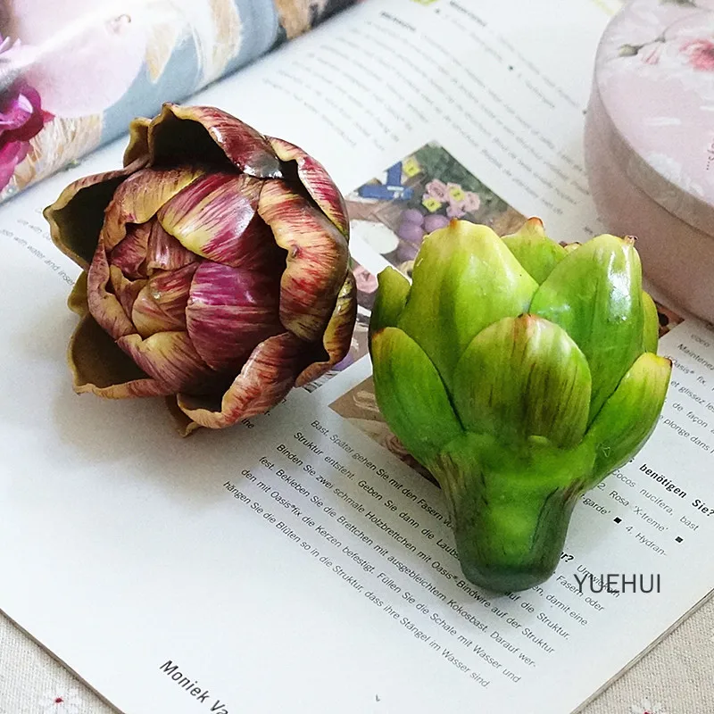 Маленькая фруктовая головка артишока ананаса имитация фруктов мясистые