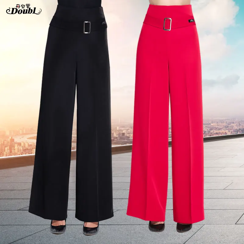 Женские брюки для занятий вальсом обтягивающие новые тонкие штаны бальных