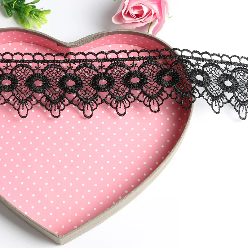 Размеры разные 15 ярдов растворимые полиэфирные кружевные ленты ткани для шитья своей одежды, шторы и аксессуары 2020 года.