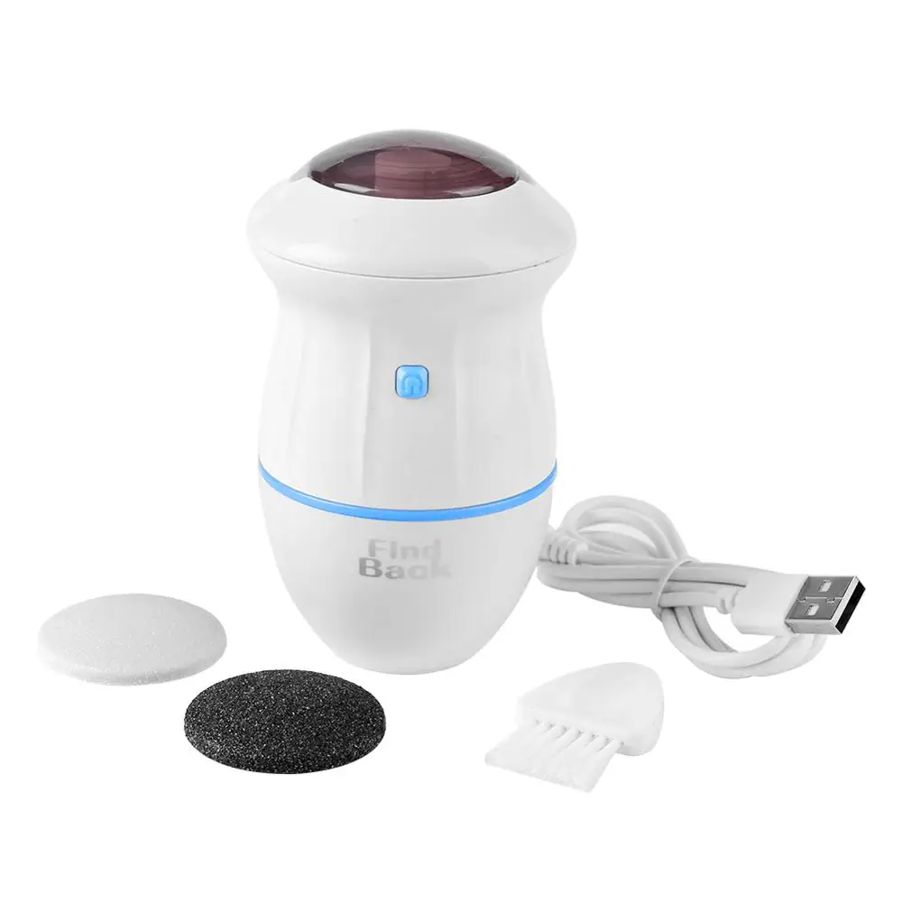 

Electric Foot File Grinder Dead Skin Callus Remover Feet Pedicure Tools Care Grinding Exfoliate Machine 2 Head Polisher Trimmer
