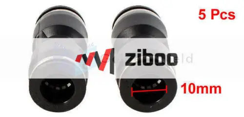 

5 Pcs 10mm to 10mm Straight Quick Joint Air Pneumatic Fittings