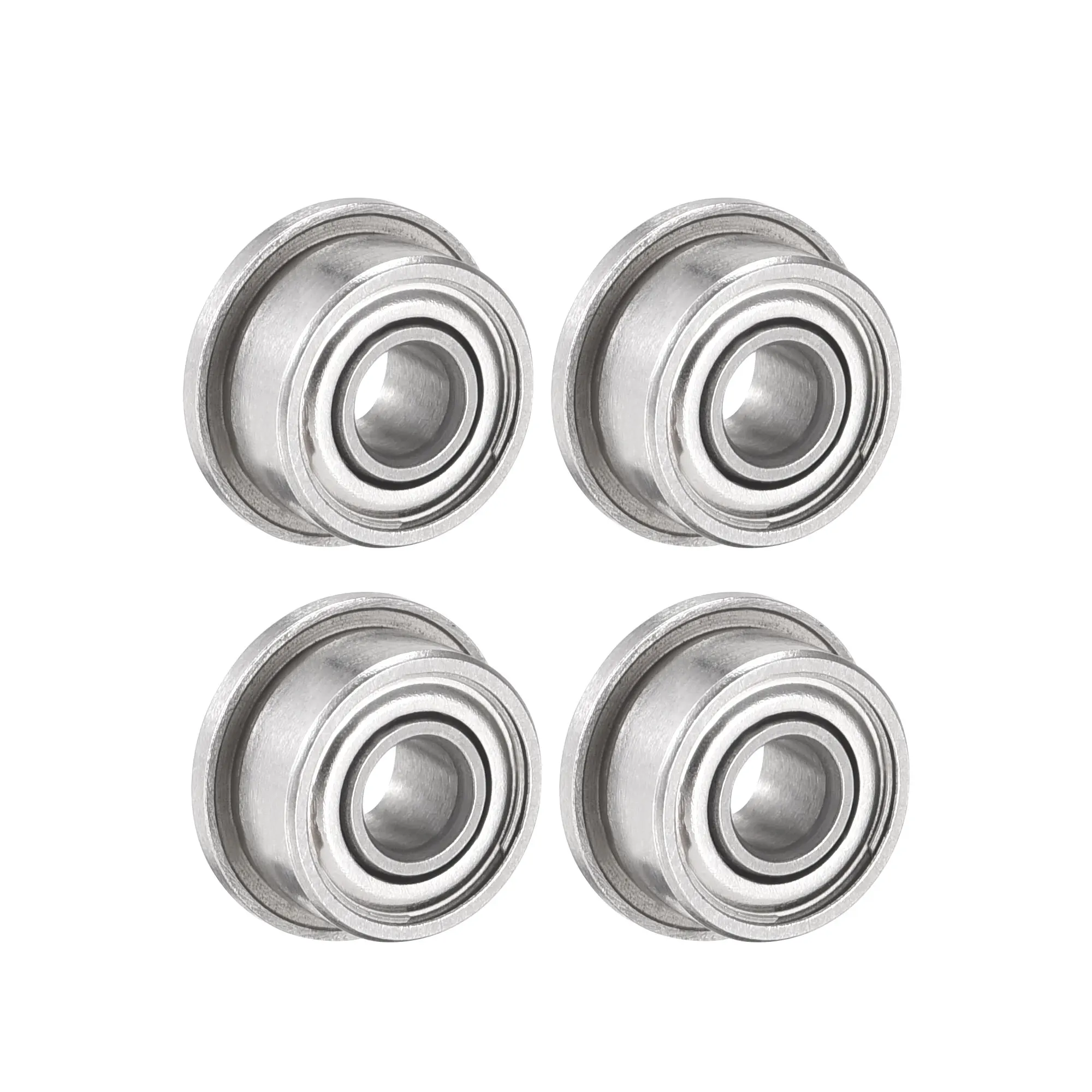 

Uxcell SF693ZZ Flanged Ball Bearing 3x8x4mm Double Shielded Stainless Steel Bearings 4pcs