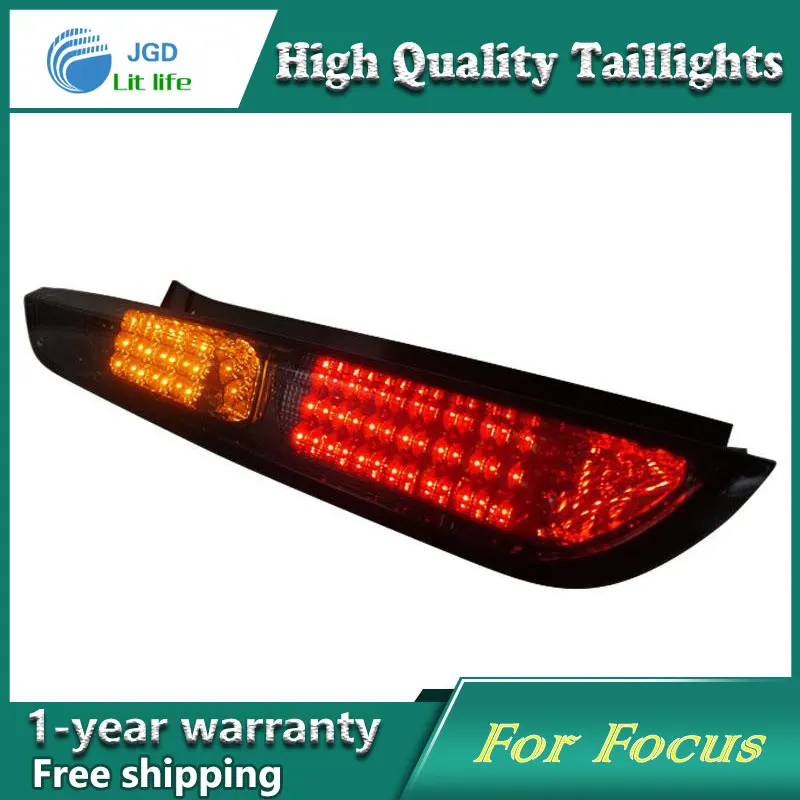 Автомобильный Стайлинг задний фонарь для Ford Focus 2009-2013 фокус светодиодный СИД DRL +