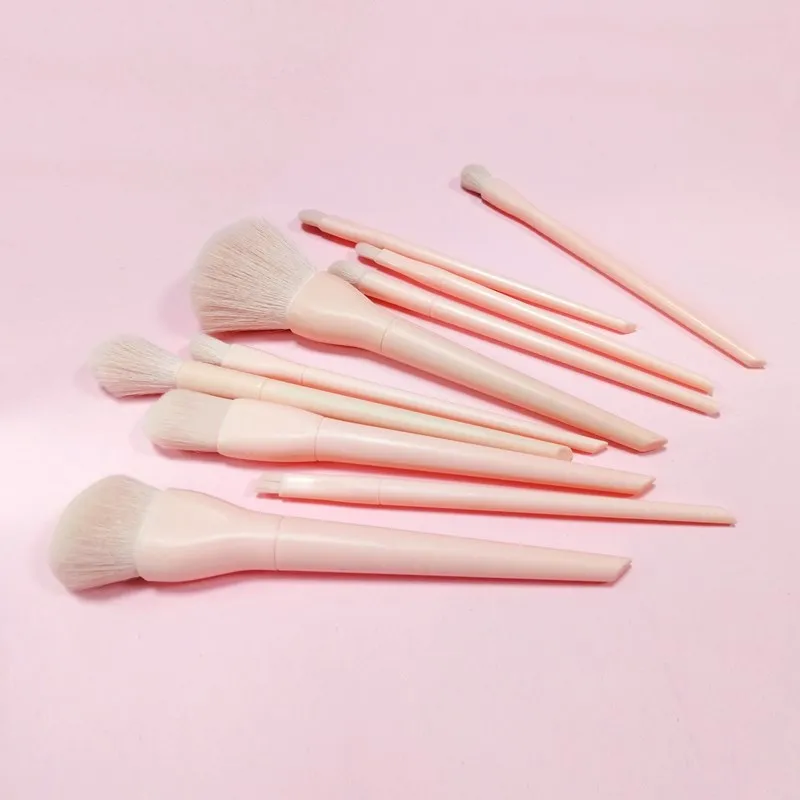 Набор кистей для макияжа ярких цветов 10 шт. с сумкой новинка 2020 года набор