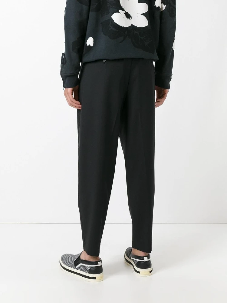 Мужская одежда GD Парикмахерская Мода подиумная молния повседневные шаровары