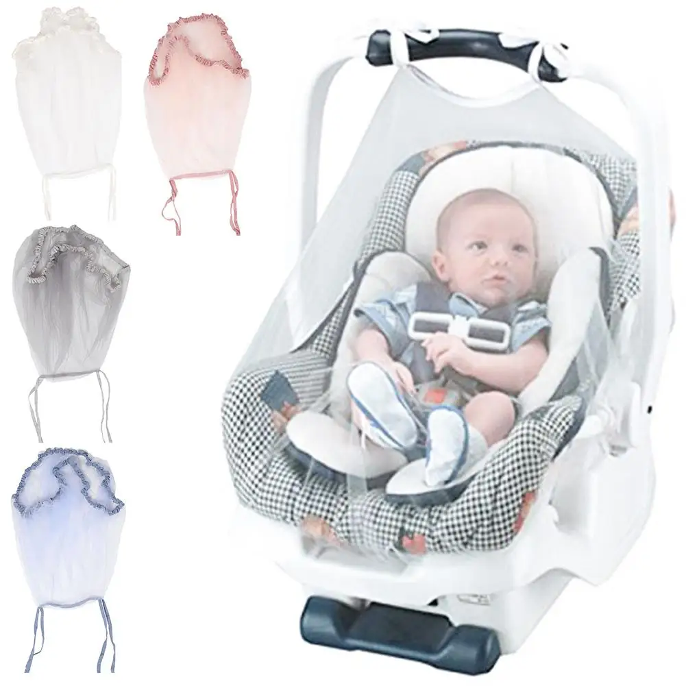 

Breathable Baby Stroller Mosquito Insect Net Mesh Buggy Crib Netting Cart Mosquito Net Pushchair Full Cover Cart Mosquito Net