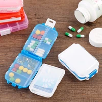 1pcs plastic foldable emergency box portable first aid kit travel small medicine organizer home mini medicine storage box