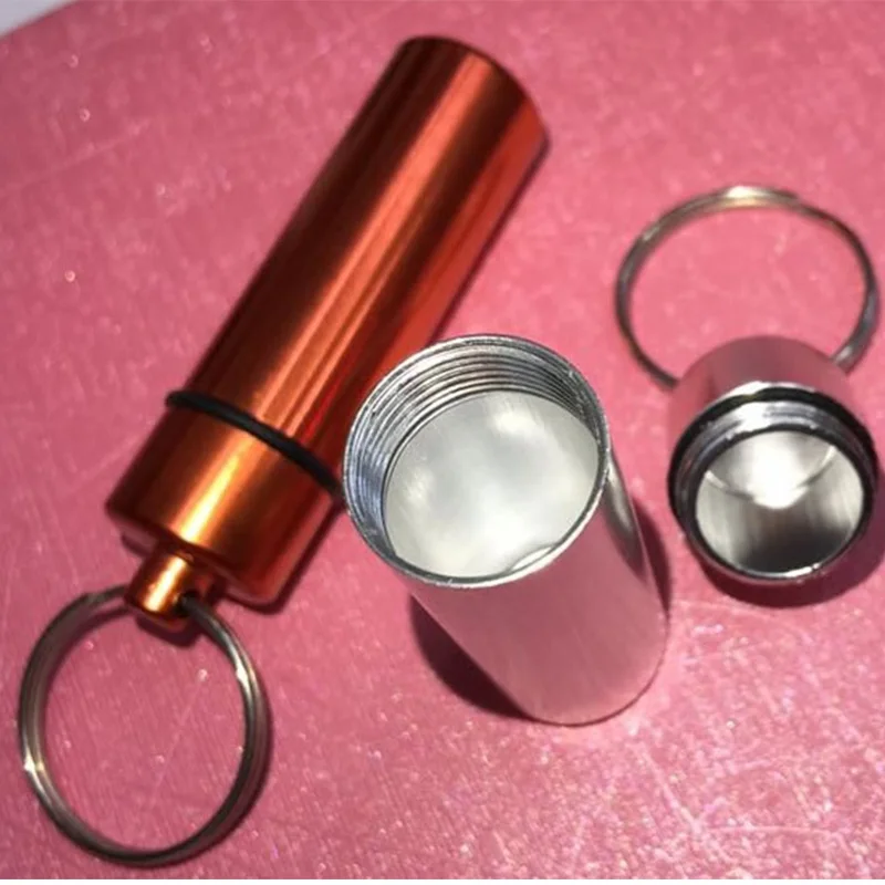 Новинка высокое качество портативный водонепроницаемый синий мини брелок из