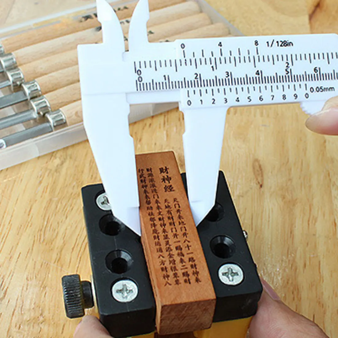 Рабочая модель сантехники инструмент для измерения глубины отверстия DIY
