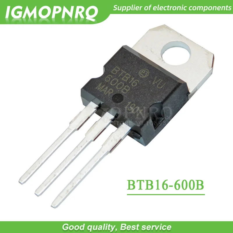 10 шт. BTB16-600B BTB16-600 BTB16 Triacs 16 ампер 600 вольт TO-220